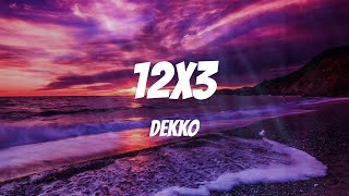 DEKKO - 12x3 (Letras)
