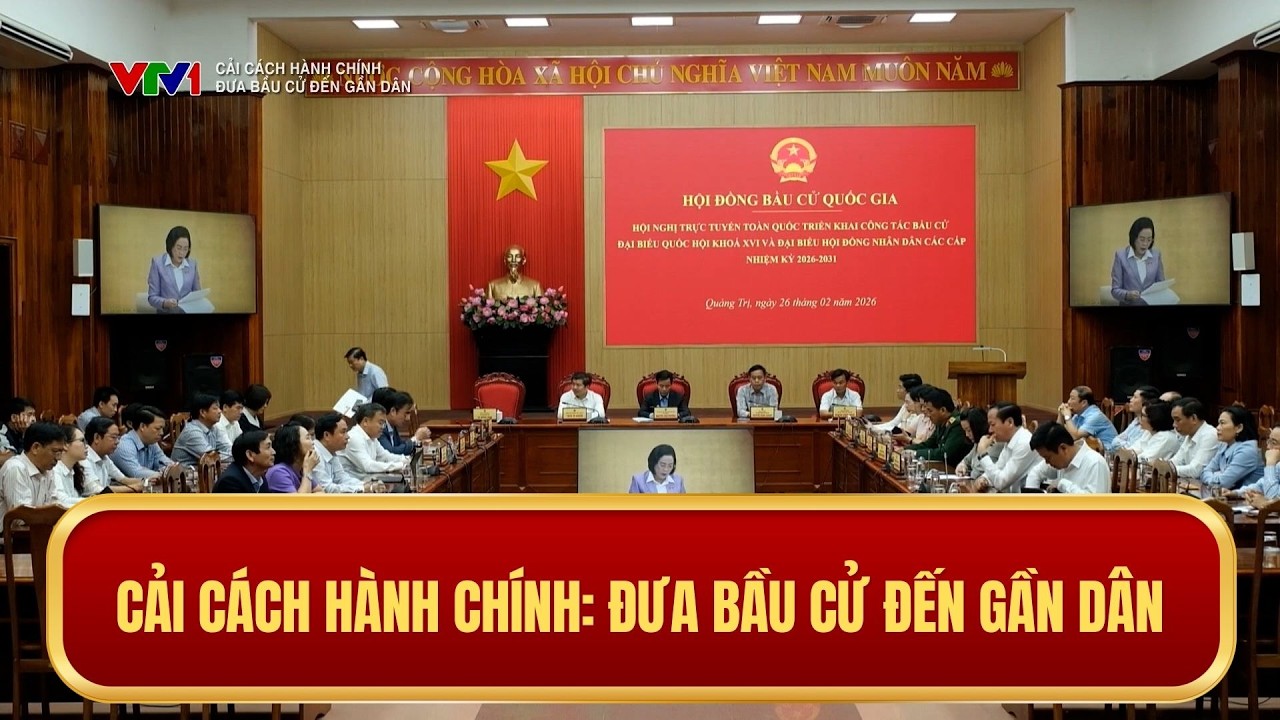 Cải cách hành chính: Đưa bầu cử đến gần người dân