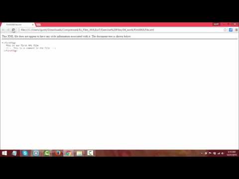 4-Associate an XML file with a CSS style sheet XML in Urdu and Hindi
