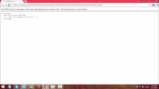 4-Associate an XML file with a CSS style sheet XML in Urdu and Hindi