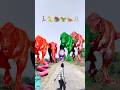 Big dinosaur chase T-rex chasingpart -1440#shorts #dinosaur#youtube#dinosaurs #superman#ddininner🐯🦣🦖
