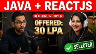 Real-Time Senior Java Full Stack Interview | Spring Boot, React, Kafka (30 LPA)