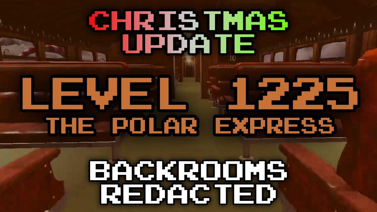 How to beat the Christmas Update / Level 1225 (Backrooms Redacted)