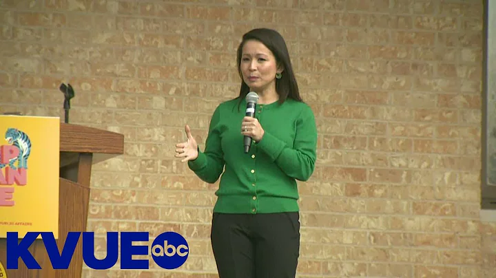 KVUE's Jenni Lee speaks at Stop Asian Hate rally in Austin | KVUE