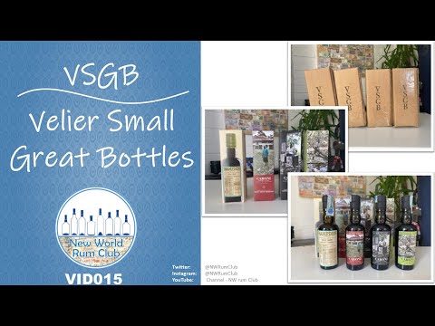 Velier Small Great Bottle (VSGB) initiative - NWRumClub - VID015