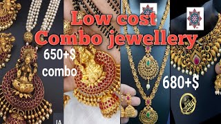 అతి తక్కువ ధరల్లో పొందండి // Lowest prices of Matte finish jewellery combo sets