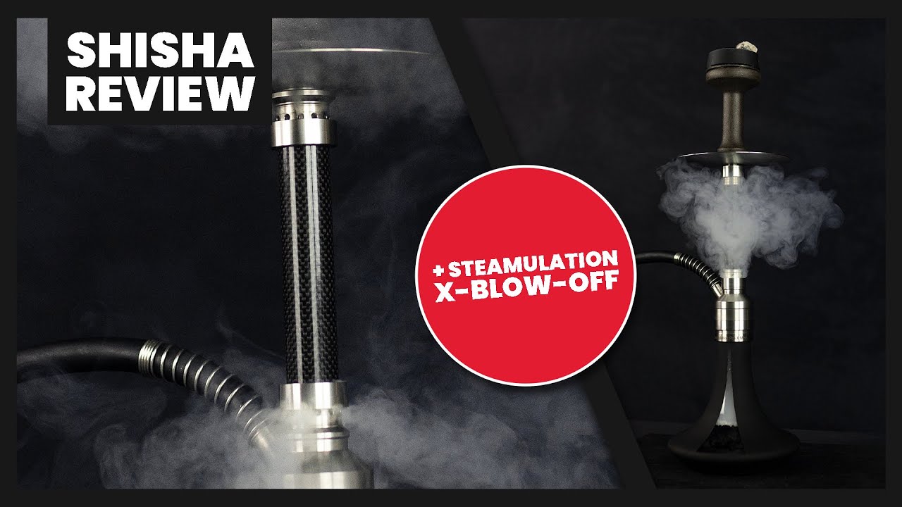 Steamulation Pro X Mini | High End Mini Shisha mit 15 Blow-Offs (Shisha Review) [4K]