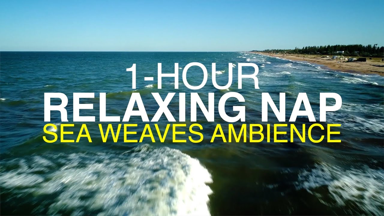 1-Hour Relaxing Nap | Sea Weaves Ambience 