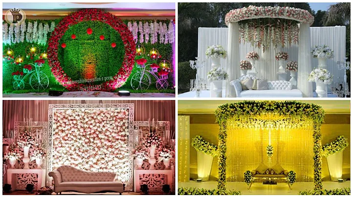 Simple and Grand Wedding Reception Stage Decoration Ideas 2024| Latest Reception Decoration Ideas