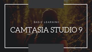 How to use Camtasia studio 9 Bangla Tutorial || Basic