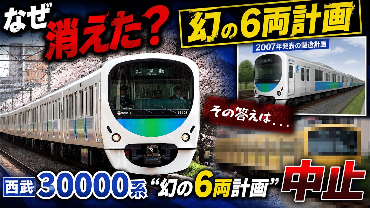 Why Did It Vanish? The Seibu 30000 Series 