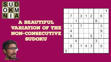 How to Solve a Diagonally Non-Consecutive Sudoku