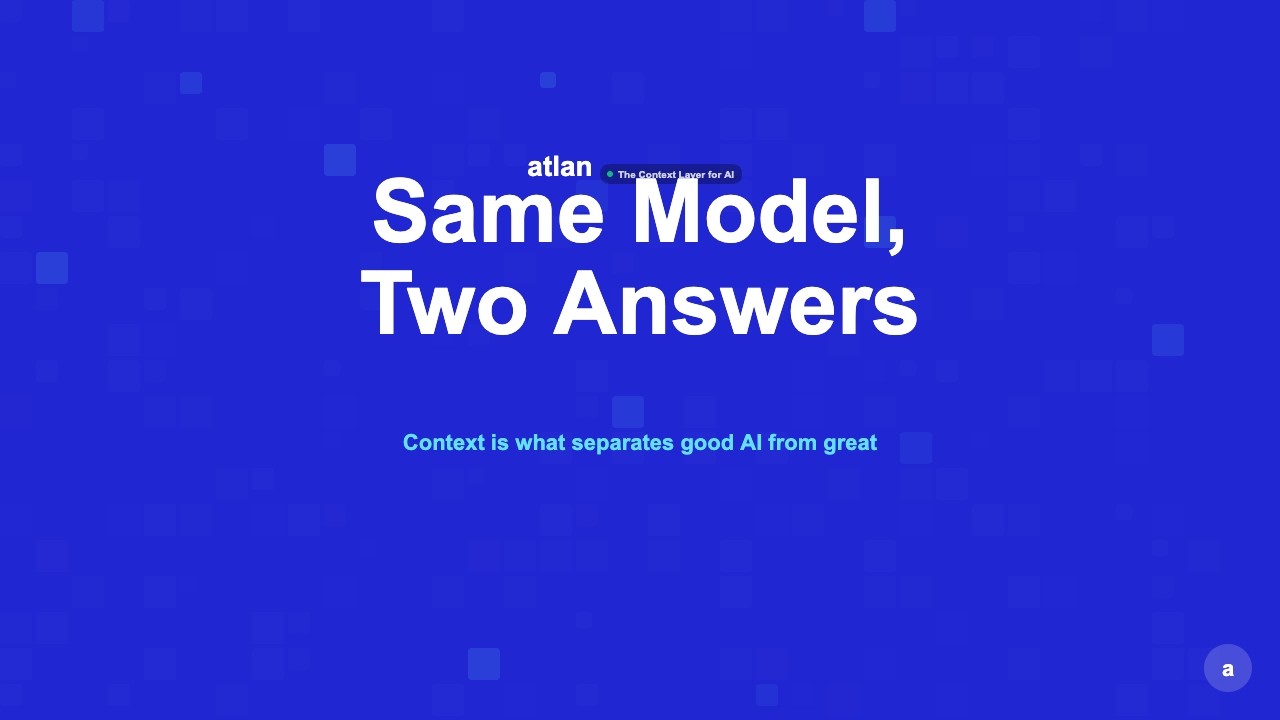 Same Model, Different Context: Two AI Agents, One Question