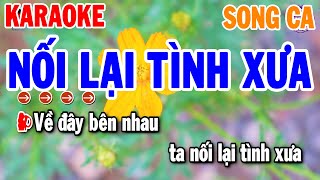 Nối Lại Tình Xưa Karaoke Song Ca ( Dm ) Cha Cha Mới | Thanh Hải Organ