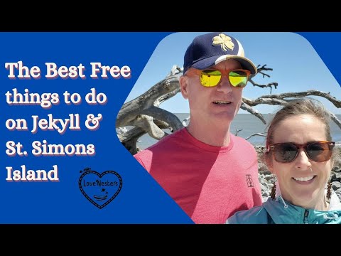 Island Hopping the Golden Isles of Georgia - Jekyll and St. Simon Islands Travel Vlog