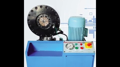 HYDRAULIC HOSE CRIMPING MACHINE