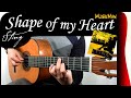 SHAPE OF MY HEART 💗 - Sting / GUITAR Cover / MusikMan #146