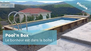 Piscine bois POOL‘N BOX  Montage | Procopi (BWT Group)