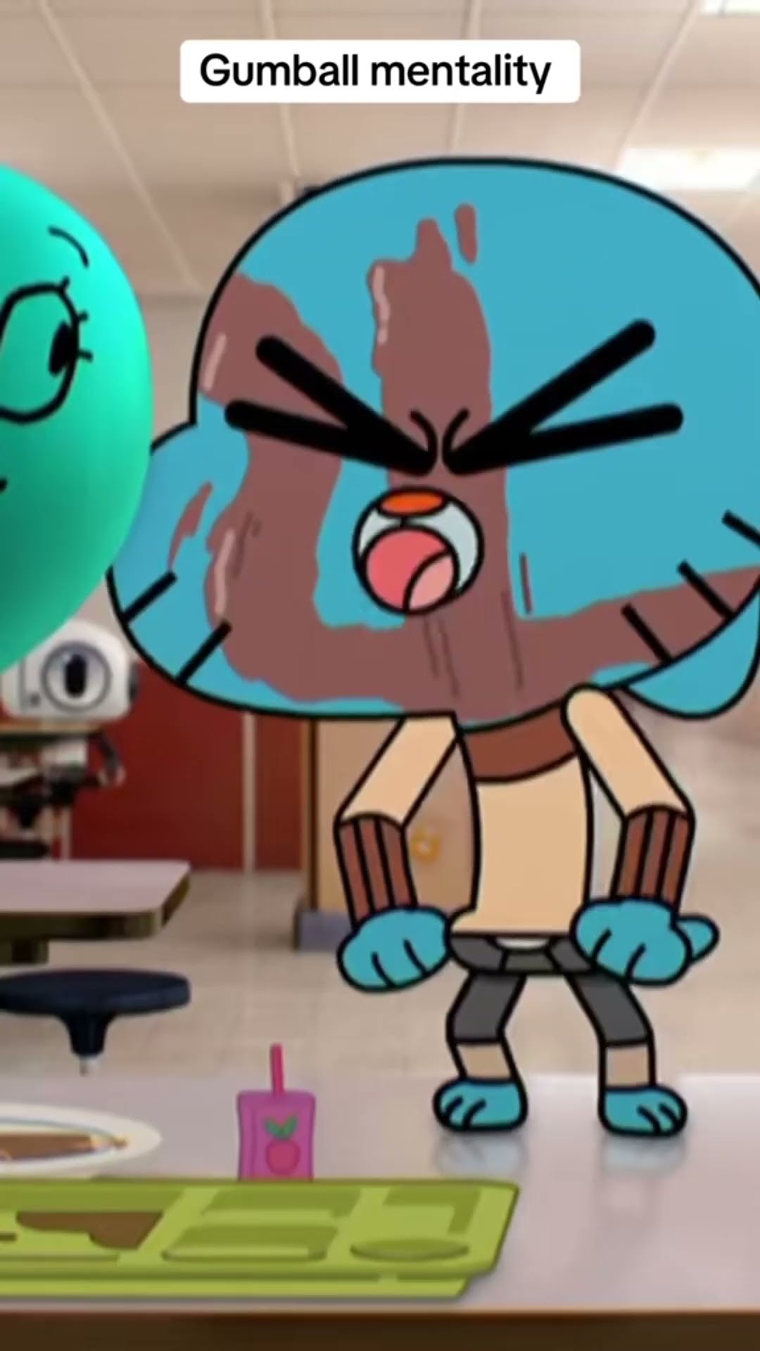 Gumball's Mentality in Its Core | Gumball | @cartoonnetworkuk #shorts #core #mentality #gumball