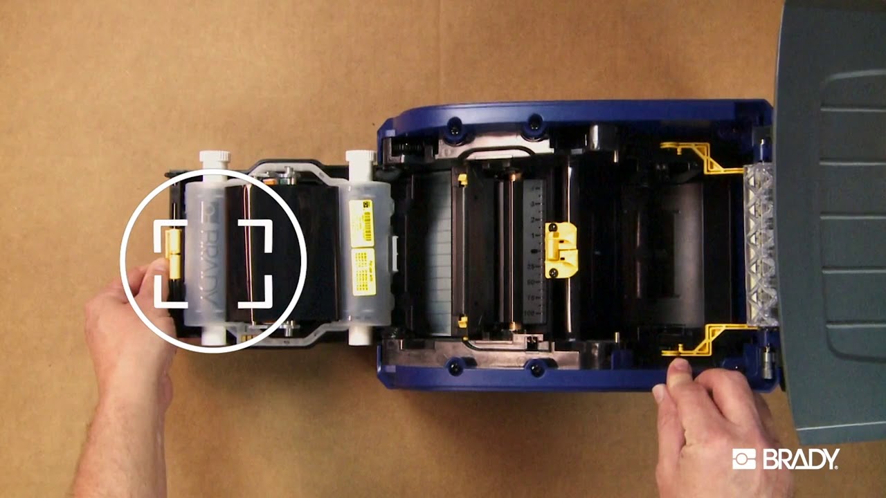 GO Industrial | Brady BBP 30 & BBP 33 Printers - How to Load Label and Ribbon Materials