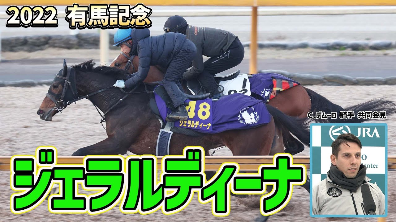 有馬記念・共同会見】ジェラルディーナ C デムーロ騎手 「ワンto