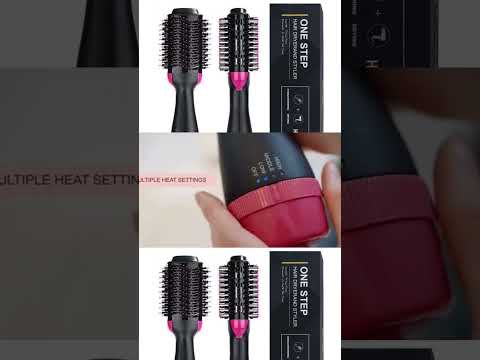 Escova Secadora Alisadora Elétrica 3 em 1 Hair Styler 110V