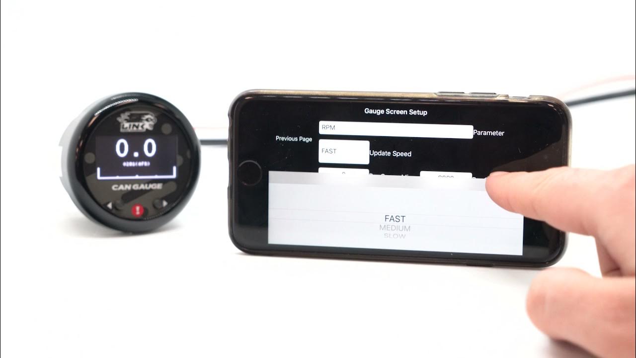 Setting up your Gauge - Link ECU CAN Gauge - YouTube