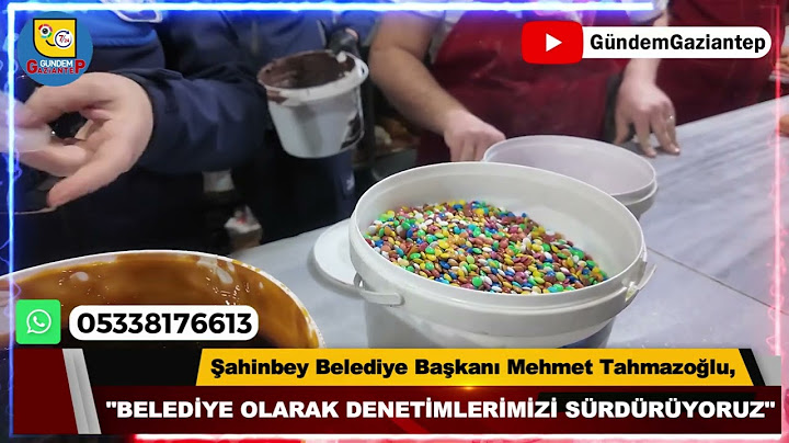 Şahinbey Belediye Başkanı Mehmet Tahmazoğlu, "BELEDİYE OLARAK DENETİMLERİMİZİ SÜRDÜRÜYORUZ"