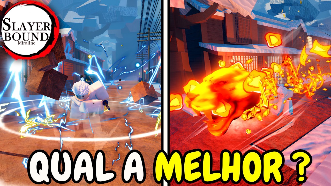 EU TESTEI TODAS AS RESPIRAÇÕES DO SLAYERBOUND! QUAL É A MELHOR?