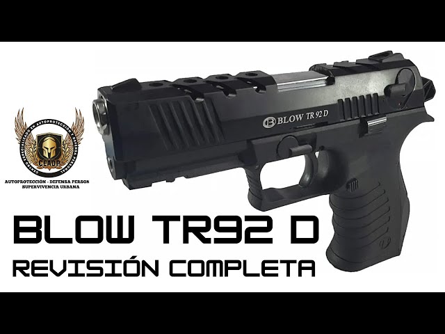 🔥 TODO LO QUE NECESITAS SABER SOBRE LA PISTOLA BLOW TR92D TRAUMÁTICA 