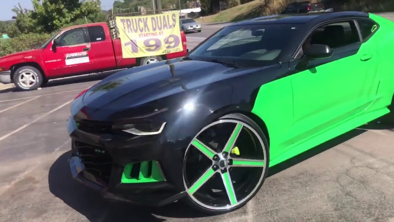 2016 Chevy Camaro V6 DUAL EXHAUST w/ Resonator Delete!! YouTube