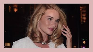 El look de Rosie Huntington-Whiteley