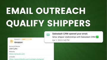 Freight Broker Software: Emailing, Profiling, Qualifying Shippers