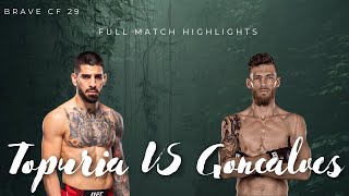 ILIA TOPURIA VS STEVEN GONCALVES | FULL MATCH HIGHLIGHTS