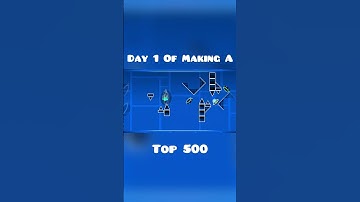 Day 1 Of Making A Top 500 In Geometry Dash  #geometrydash #gdupdate #gd #gmd #gaming