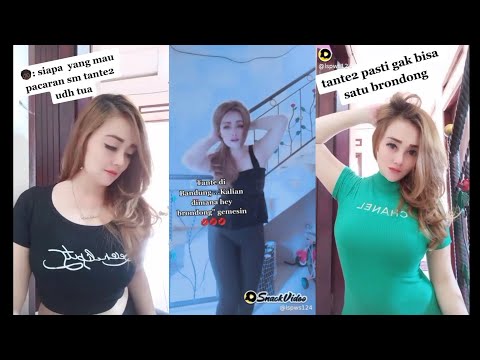 Tante Cicin Suka Brondong⁉️ Bikin Ga Tahan 🥒🥒 | Kumpulan Video #SnackVideo