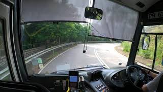 MAN A91(PR6733) climbing Tai Mo Shan