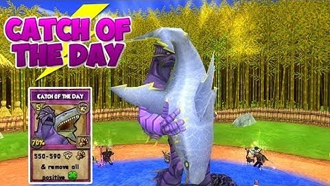 Wizard101: Catch of the Day (New Storm Spell) -Test Realm-