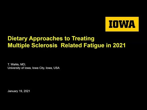 Dietary Approaches to Treating Multiple Sclerosis Related Fatigue in 2021