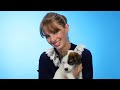 Maya Hawke Plays With Puppies While Answering Fan Questions