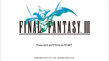 Final Fantasy III (3D Remake) - Part 1: The Earthquake