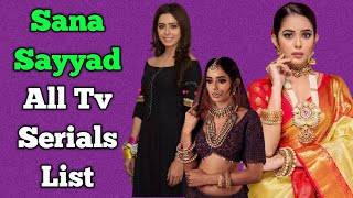 Sana Sayyad All Tv Serials List Indian Television Actress Divya Drishti