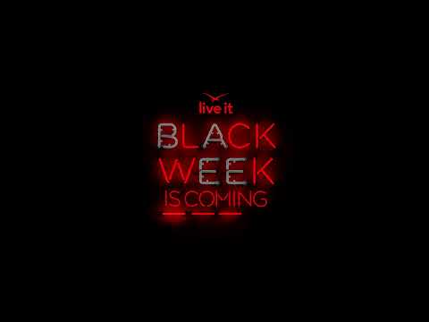 Black Week is coming! - Live it - video from Live It