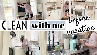 CLEAN WITH ME SUMMER 2021 // CLEAN + PREP BEFORE VACATION!