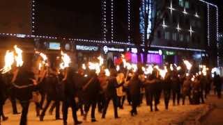 марш в пам'ять героїв Крут.Вінниця 29.01.2014.