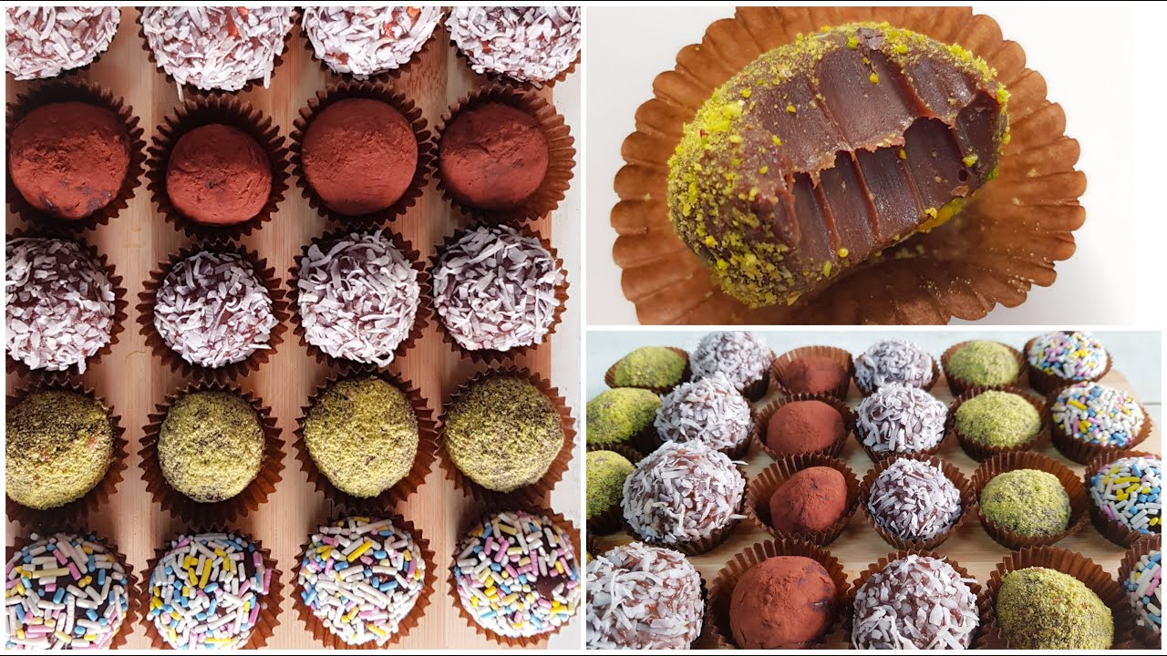 كرات الشوكولاته البرازيليه حلى فاخر  سهل لذيذ بدون كريمه وبيض وبدون شوكولاته خام | Brigadeiro