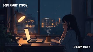 Long Night Study Session π | 1-Hour Lofi Focus Music for Productivity