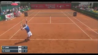 MVC: Robin Haase loses point for hindrance in hilarious fashion during the Prostejov Challenger