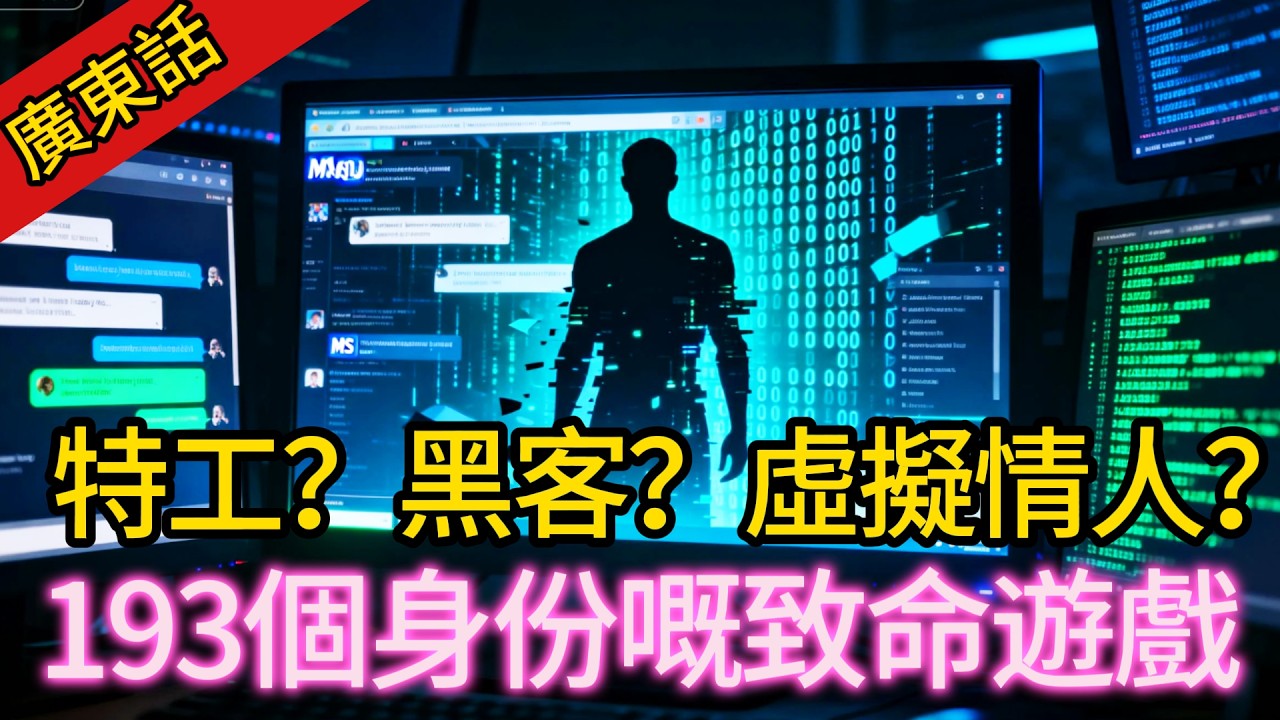 【真實案件】| 一單警方都睇到震驚奇案！佢係特工？係黑客？係虛擬情人？或者佢可以係任何人！這個係佢創造嘅193個身份的致命遊戲！#犯罪#案件解說
