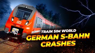Train Sim World 6: German S-Bahn Crash Compilation